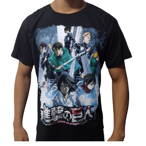 SHINGEKI NO KYOJIN - Atack On Titan - Camiseta de Animes - Kanikoss Moda  Nerd - A primeira loja Geek dos super Heróis Brasileiros